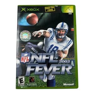 NFL Fever 2002 Xbox Game Football Microsoft‎ Sports Only on Xbox
